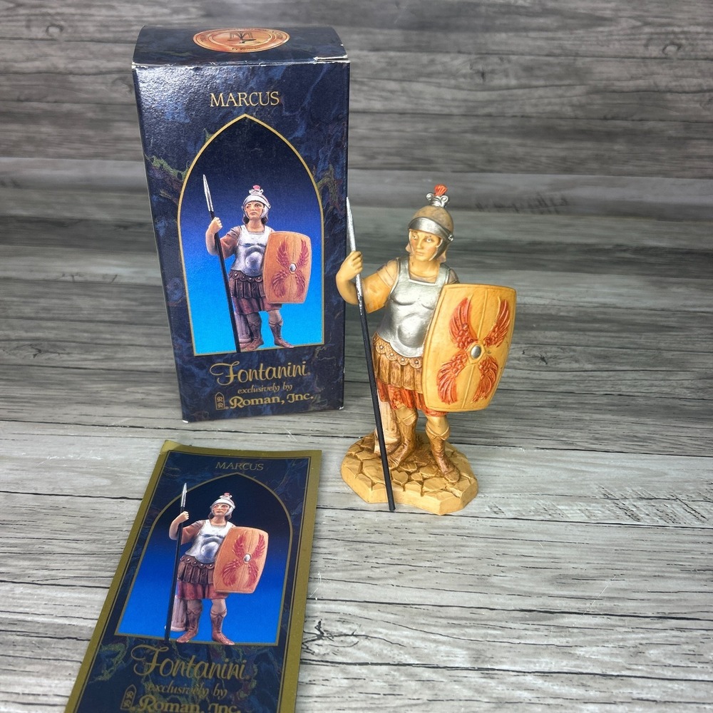 Fontanini Marcus Roman Soldier Heirloom Nativity 5" Collection 75509 1997